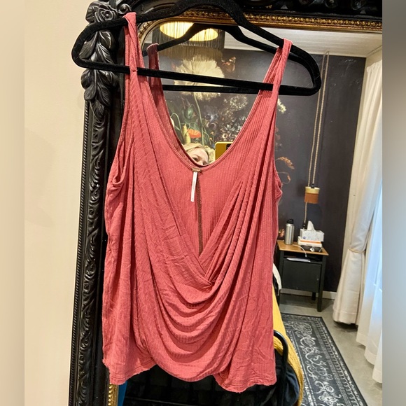 Free People Coral Plunging Twist Tank - Picture 2 of 4